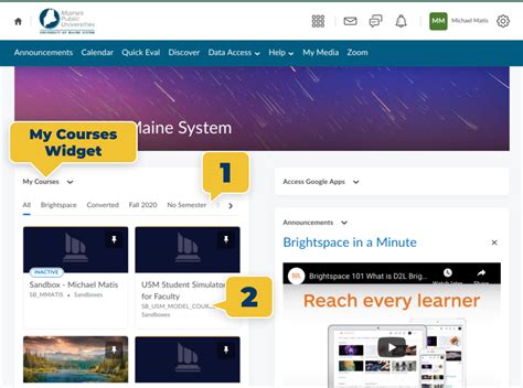 brightspace c2|Navigate Brightspace and find your course .